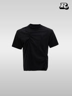 Textured Pleat Tee - RIYOOO