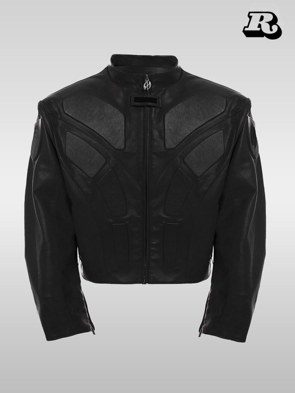 Cyberpunk Black Crop Jacket - RIYOOO