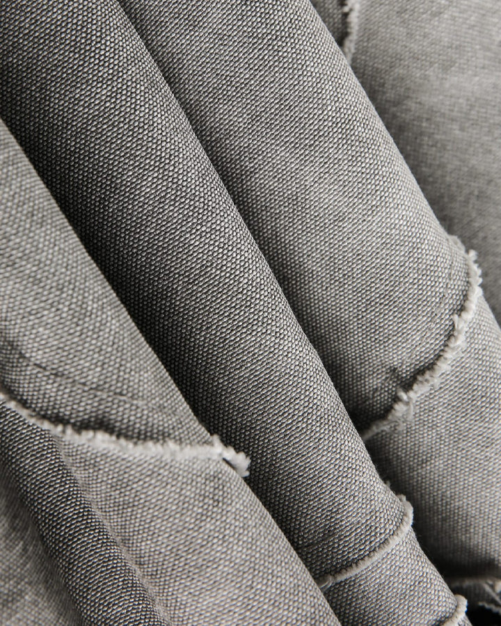 Distressed Embroidered Padded Hooded Jacket