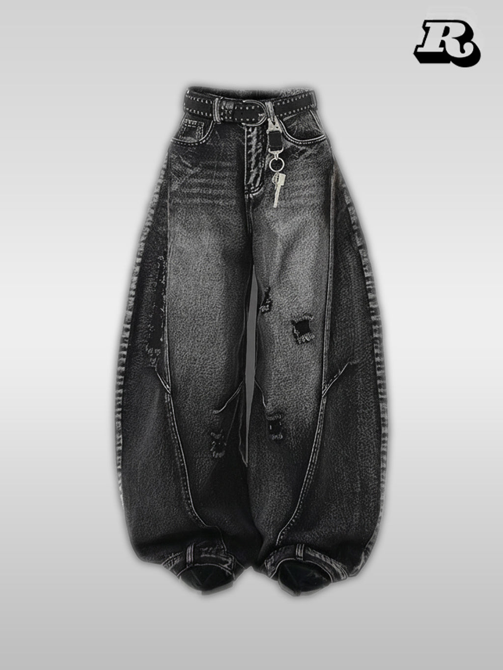 Ripped Streetwear Denim - Riyooo