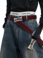 Forged Metal Distressed Utility Belt – RIYOOO