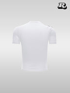 Metal Strap Design Slim T-Shirt - RIYOOO