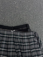Plaid Patchwork Jeans - RIYOOO
