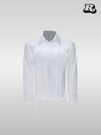 Ribbon Pearl Embellished Shirt - RIYOOO