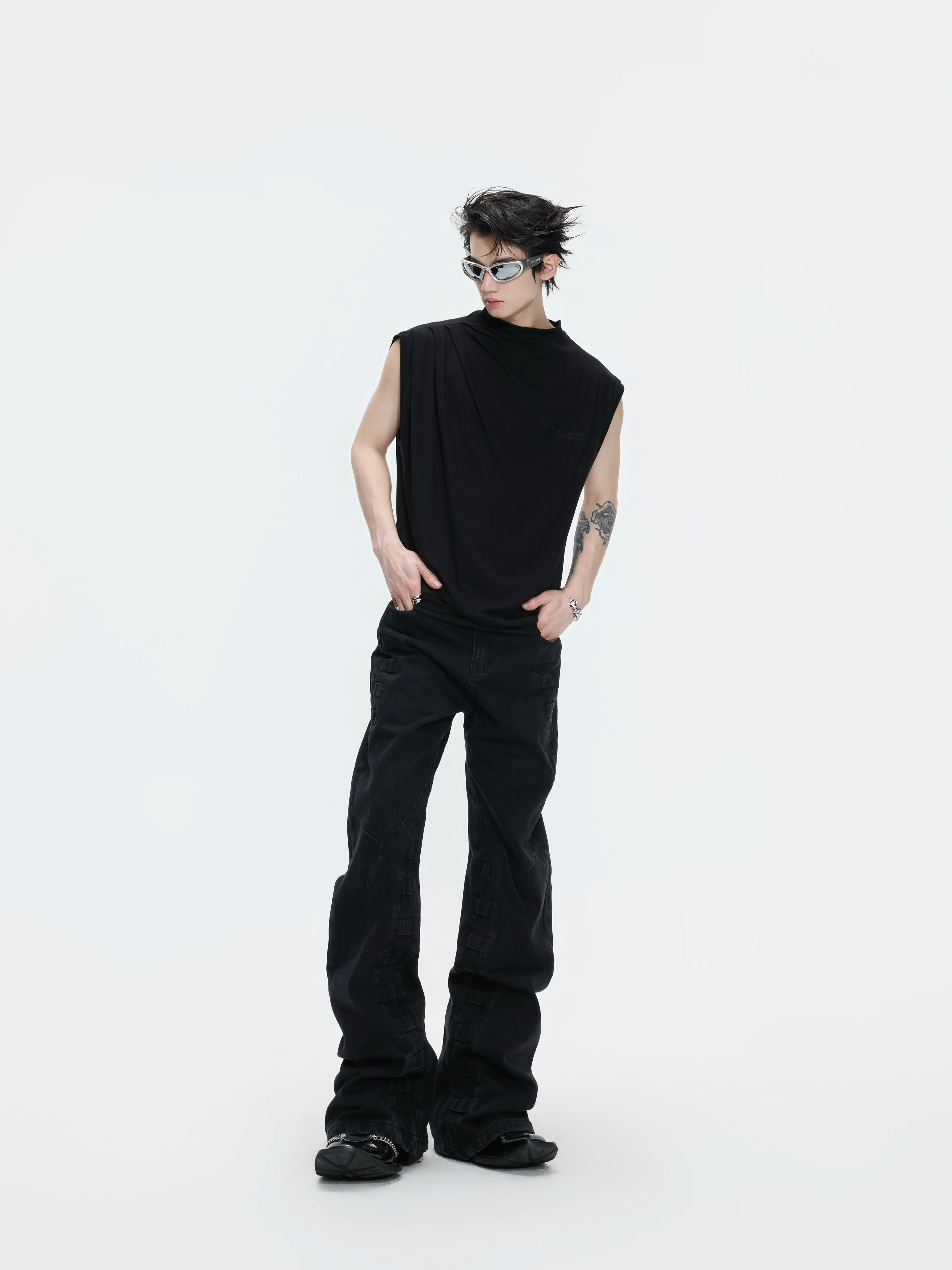 Designer Embroidered Vest - RIYOOO