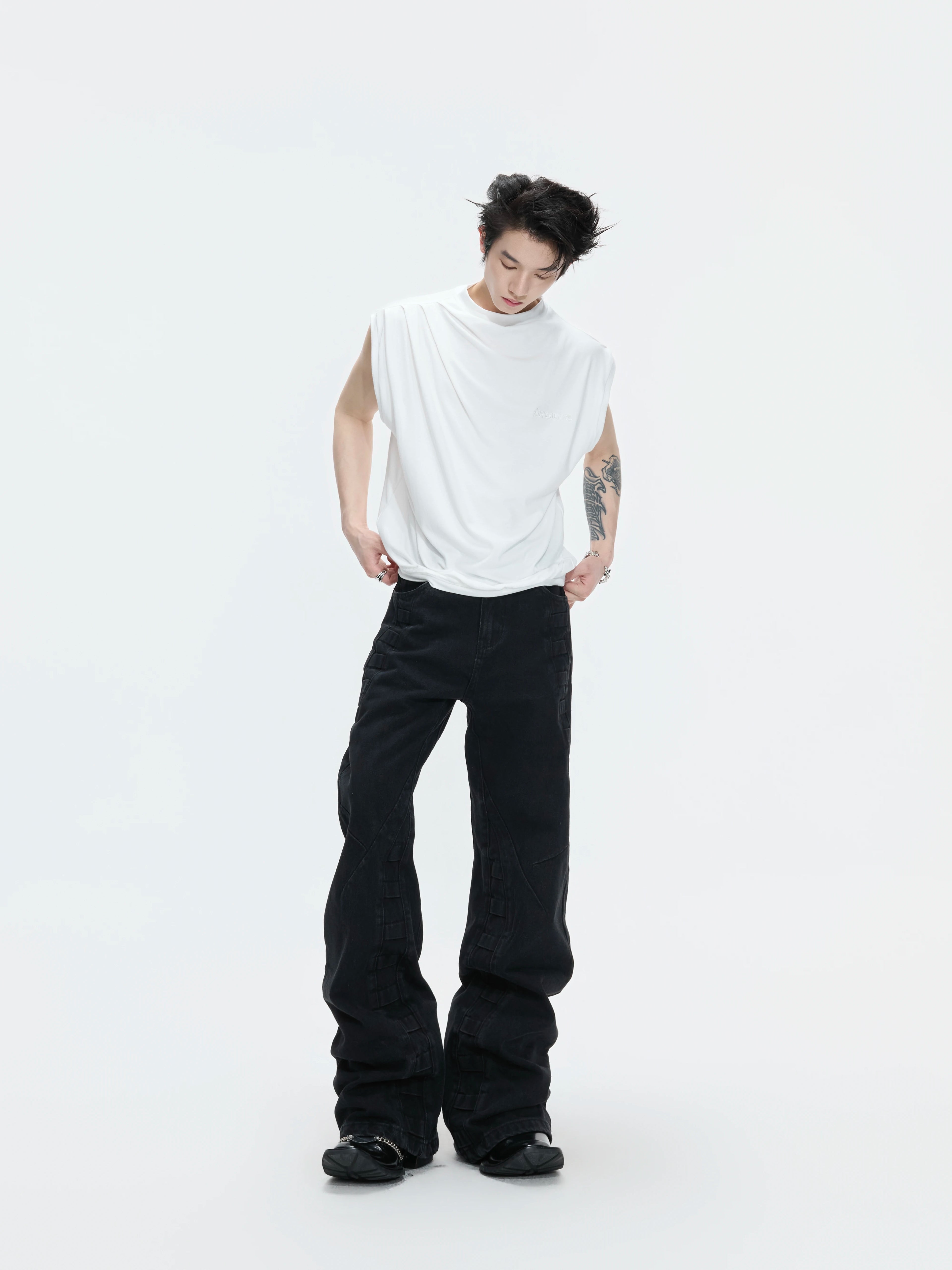 Designer Embroidered Vest - RIYOOO