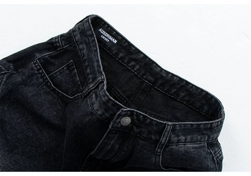 Striped Patchwork Jeans - RIYOOO