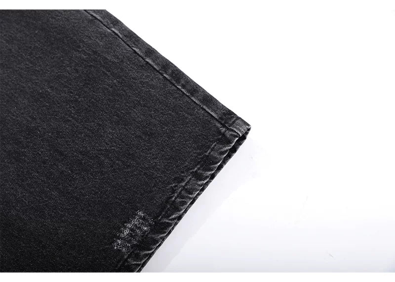 Curved Hem Jeans - RIYOOO