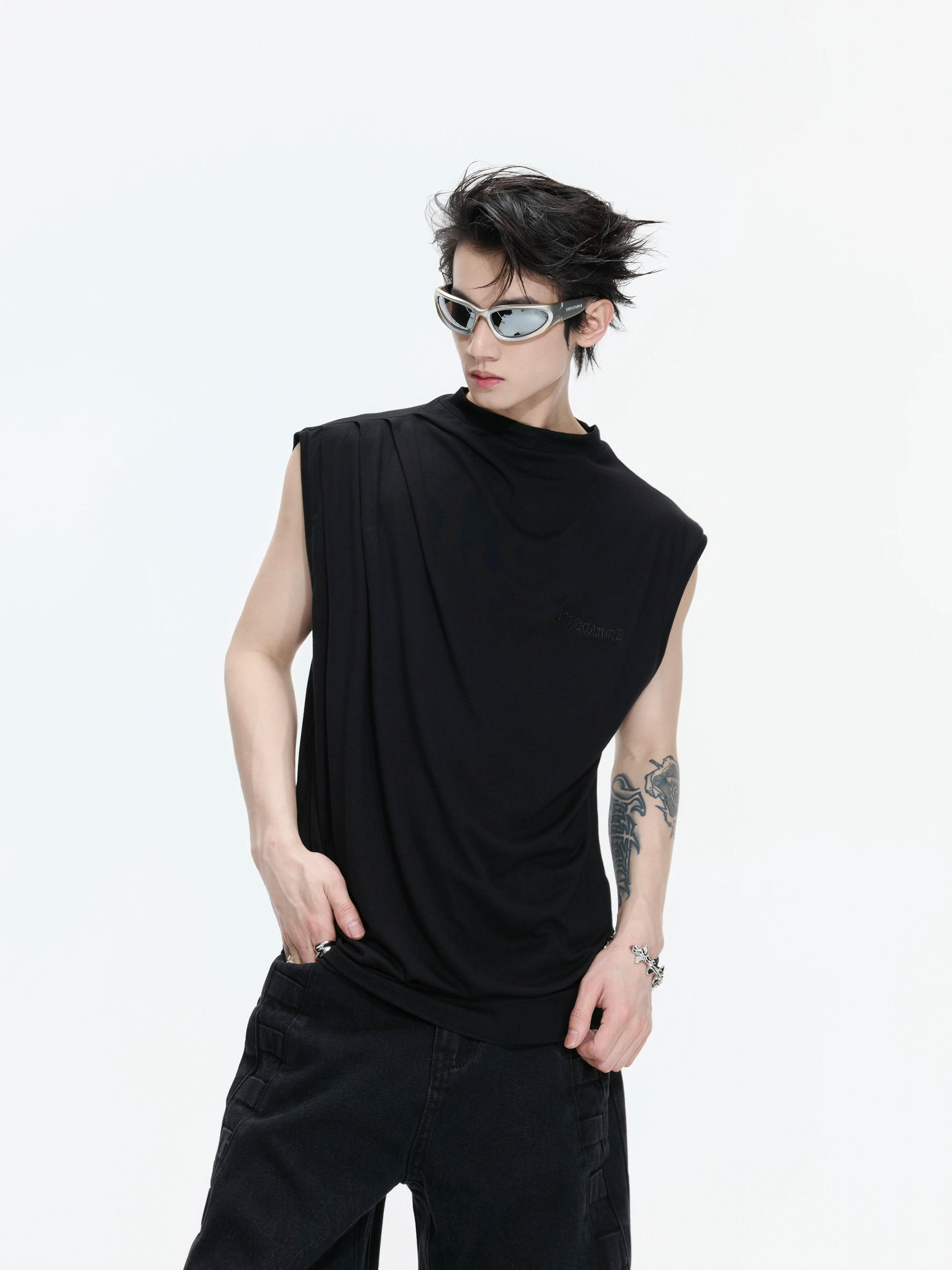 Designer Embroidered Vest - RIYOOO