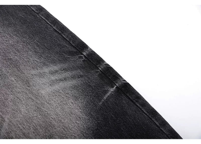 Curved Hem Jeans - RIYOOO