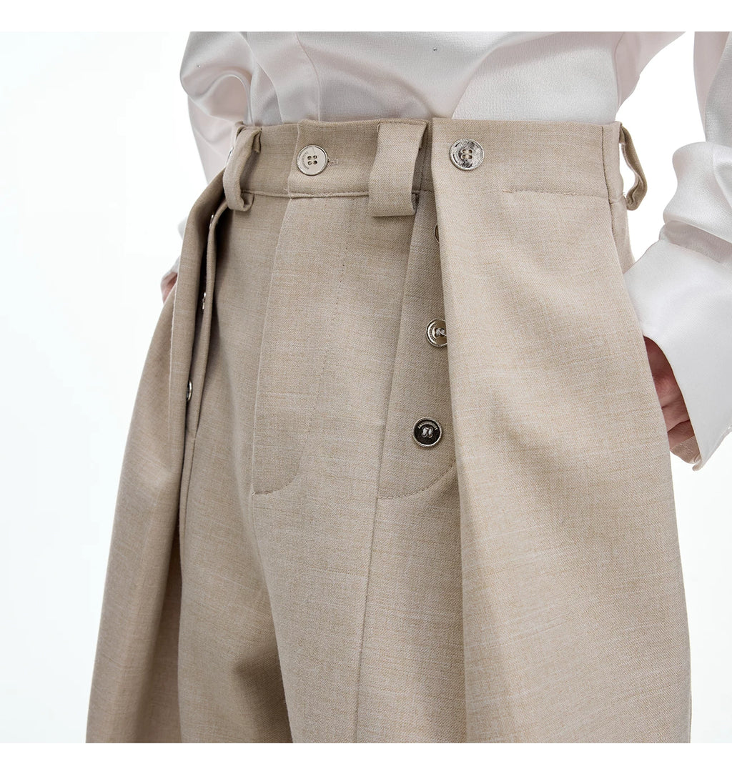 Deconstructed Pleated Trousers - RIYOOO