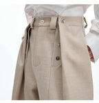 Deconstructed Pleated Trousers - RIYOOO