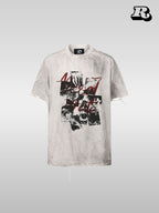 Punk Rock Vintage Washed T-Shirt - RIYOOO