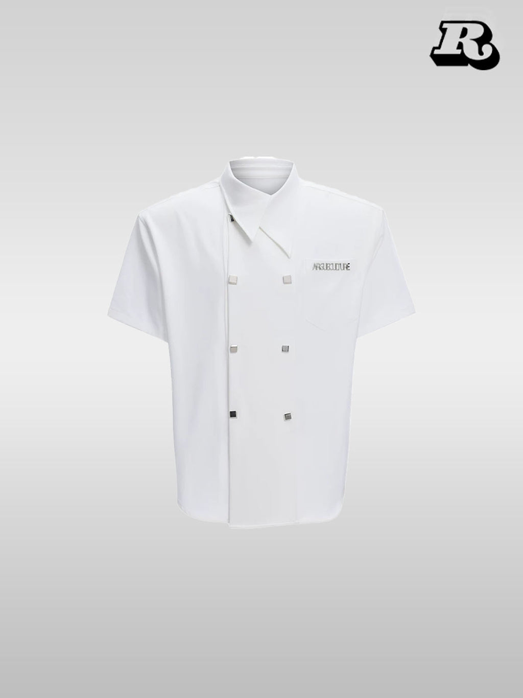 Double-Breasted Design Shirt - RIYOOO