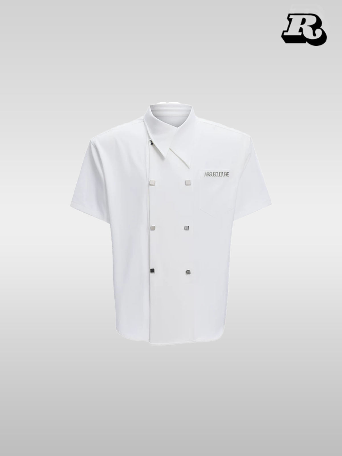 Double-Breasted Design Shirt - RIYOOO