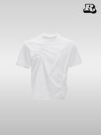 Textured Pleat Tee - RIYOOO