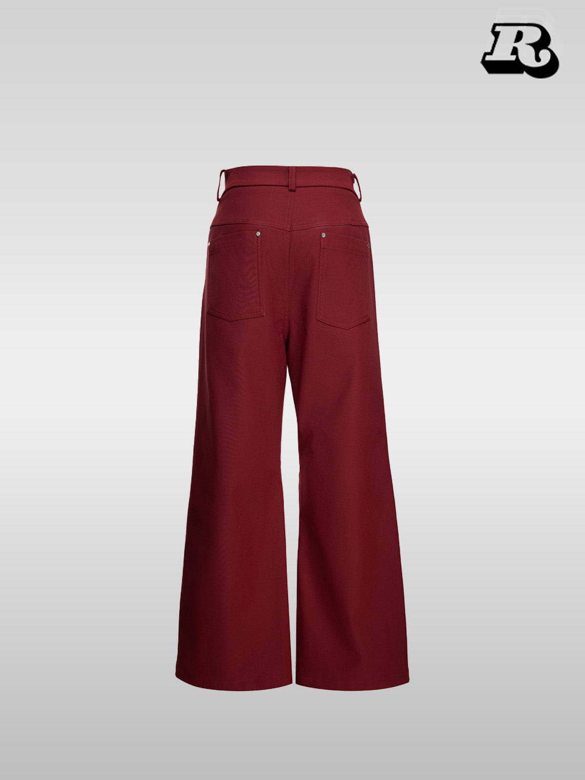 Double Pleated 3D Flared Trousers - RIYOOO